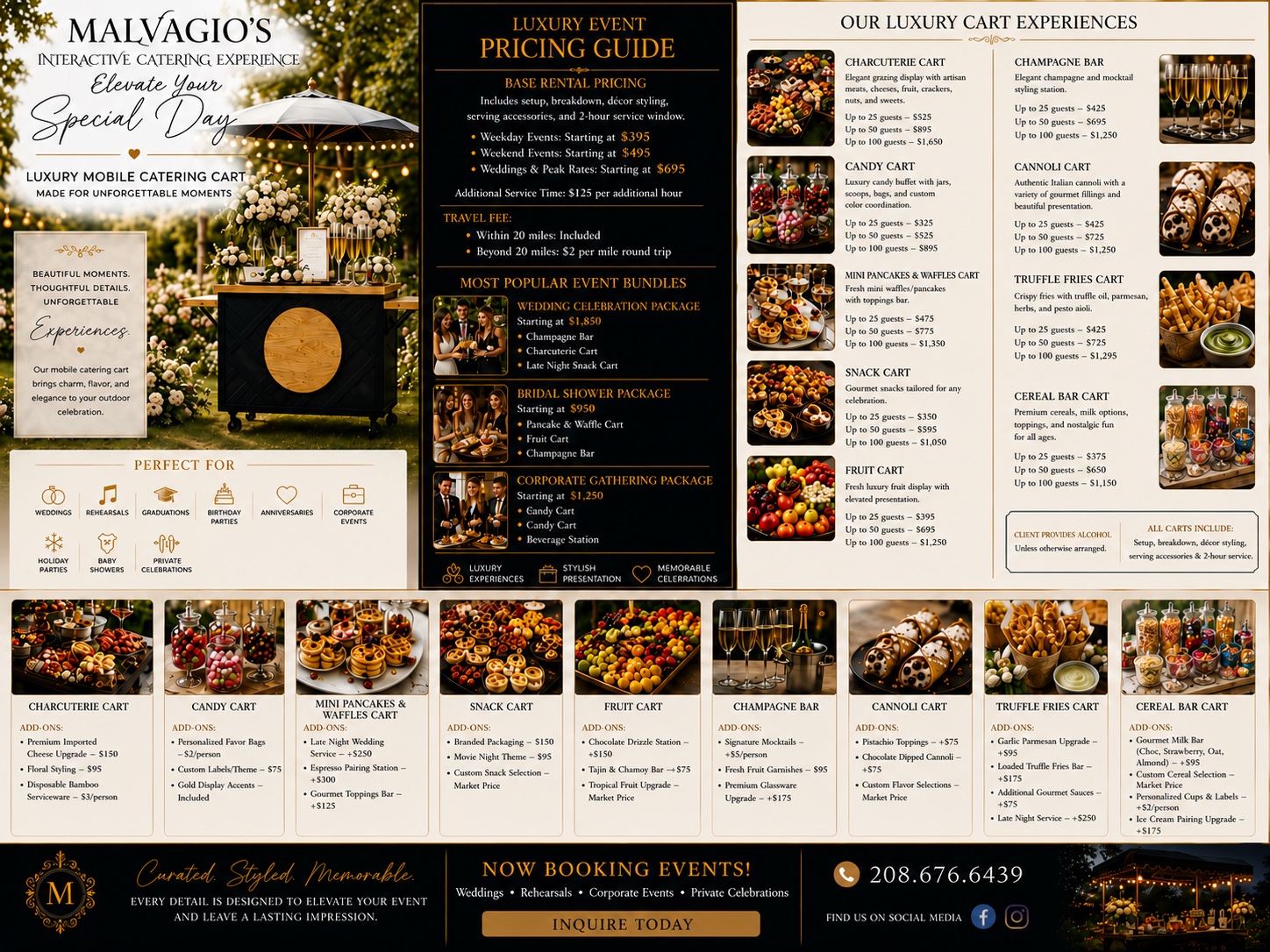 Malvagio’s elevated cart experience and pricing guide